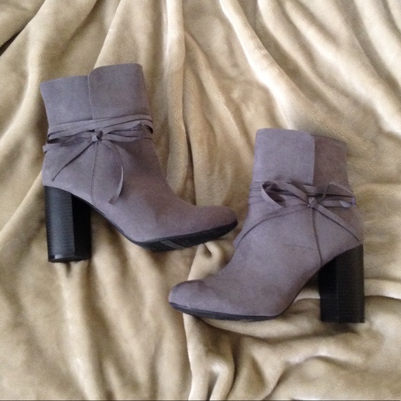 Christian Siriano Shoes - Christian Siriano Grey Boots